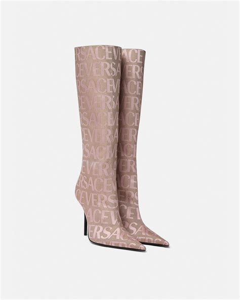 versace boots 2021|Versace pink shoes.